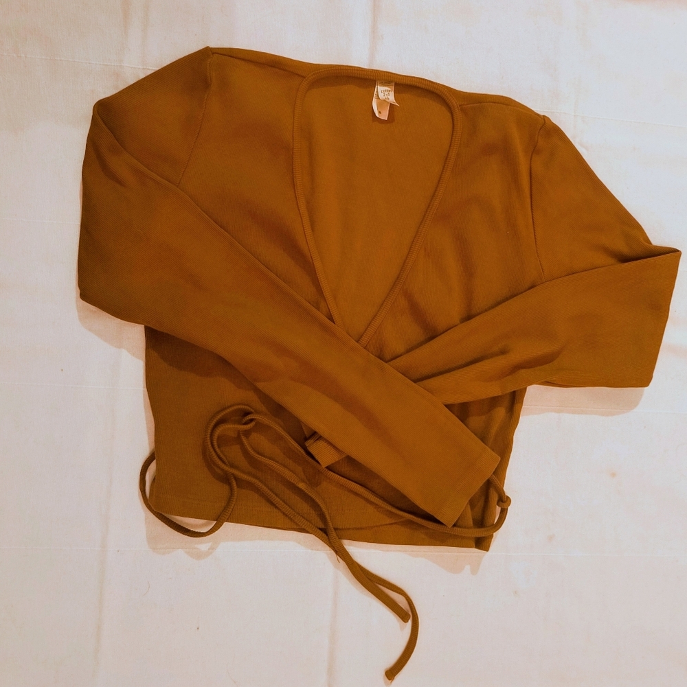 Los Angeles Apparel Ballet Wrap Top